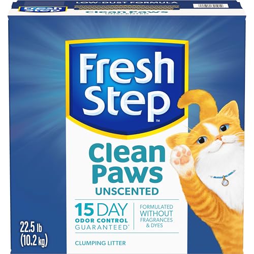 Fresh Step Clean Paws — Unscented Litter That Actually Works