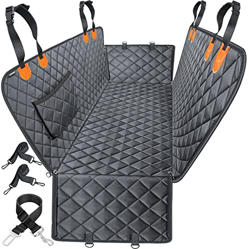 URPOWER Dog Car Seat Cover — 100% Waterproof ARMOR for Messy Dogs